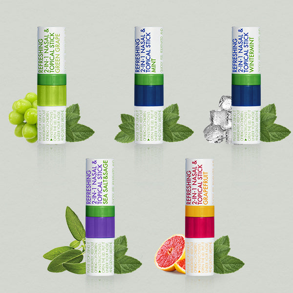 Herb Island 2 in 1 Nasal Stick Inhaler 5-Pack